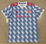 Manchester United Away Fans Retro  1:1 Quality  Soccer Jersey 2021/2022