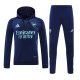 24/25 Arsenal Hooded Long Sleeved Blue 1:1 Training suit