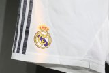 Real Madrid White Home Player 1:1 Quality Retro Shorts 2013/2014