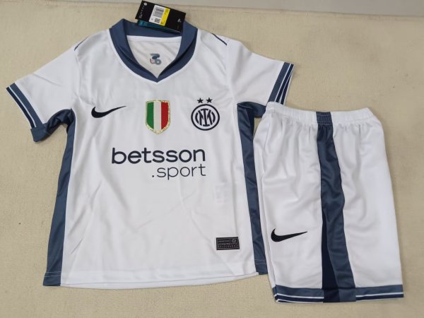 24/25 Inter Milan Away  Kids  1:1 Quality Soccer Jersey