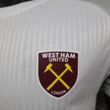 West Ham United  Away Player 1:1 Quality Soccer Jersey 24/25