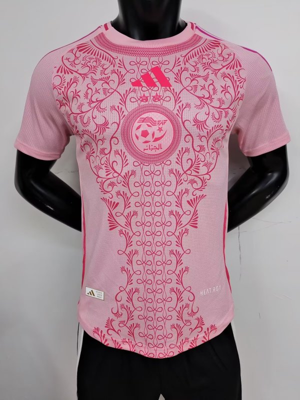 24/25 Algeria Pink  Player 1:1 Quality Soccer Jersey