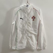 24/25 Portugal White Windbreaker