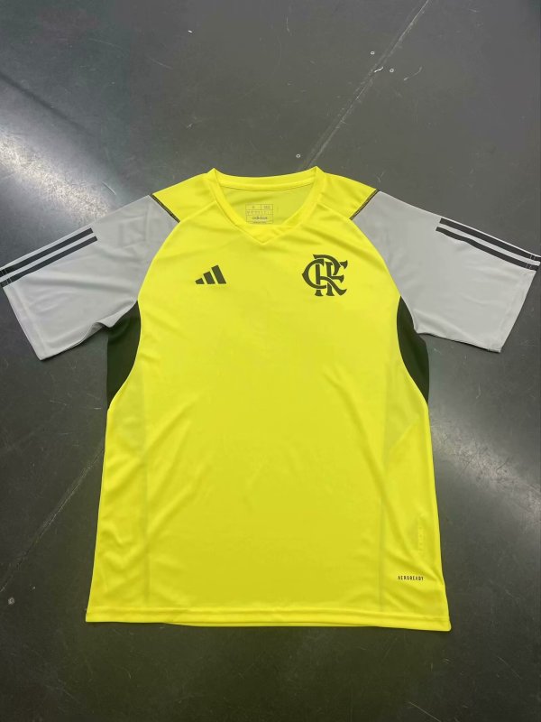 24/25  Flamengo  Training  Clothing  Yellow   Fans 1:1 Quality Training Jersey