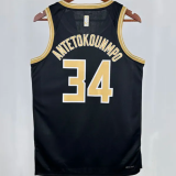 Bucks ANTETOKOUNMPOL #34 1:1 Quality NBA Jerseys 2024