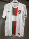 Portugal Away Player 1:1  Quality Retro Soccer Jersey 2010