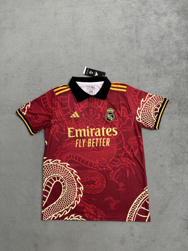 Real Madrid Special Edition Red Fans 1:1 Quality Soccer Jersey 24/25