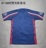 Ajax Away Fans 1:1 Quality Retro Soccer Jersey 1997/1998