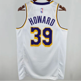 Lakers  HOWARD  #39  White  1:1 Quality NBA Jersey 24/25