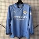 24/25 Manchester City Home Long Sleeve Fans  1:1 Quality Soccer Jersey