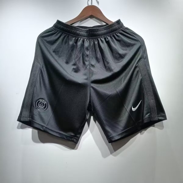 PSG Paris Third Black 1:1 Quality Retro Shorts 2017/2018