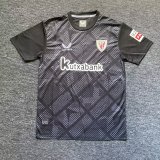 Athletic  Bilbao Training Clothes Black Fans 1:1 Quality Soccer Jersey 24/25