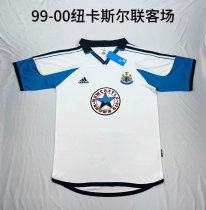 Newcastle United Away Retro 1:1 Quality Soccer Jersey 1999/2000 Newcastle United Away Retro 1:1 Quality Soccer Jersey 1999/2000