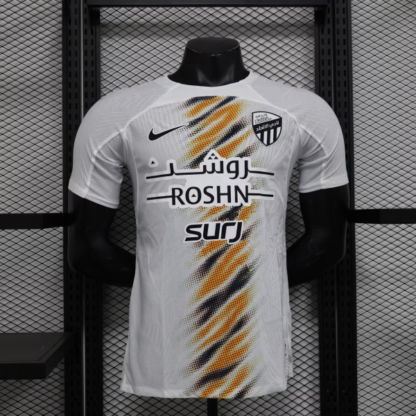 24/25 Al Ittihad Saudi Away White Player 1:1 Quality Soccer Jersey（吉达联合）