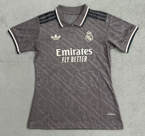 Real Madrid Third Fans Women Soccer Jersey 24/25