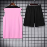 24/25 PSG Paris Pink 1:1 Quality Training Vest（A-Set）