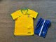 Brazil  Home Kids Retro 1:1 Quality Soccer Jersey 2006