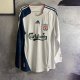 Liverpool Away Long Sleeve Retro 1:1 Quality  Soccer Jersey 2006/2008