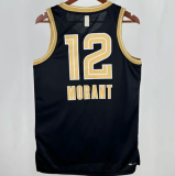 Mavericks MORANT #12 Black Honor Edition 1:1 Quality NBA Jersey 2025