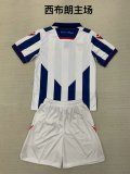 West Bromwich Albion  Home Kids  Kits 1:1 Quality Soccer Jersey 24/25