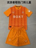 Rangers Goalkeeper  Orange Kids KIits 1:1 Soccer Jersey 24/25