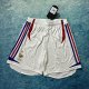 France White Away Fans Shorts 2006