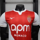 Monaco Home Player 1:1 Quality Soccer Jersey 25/26