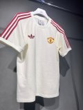 24/25 Manchester United Off White Cotton T White 1:1 Quality Soccer Jersey