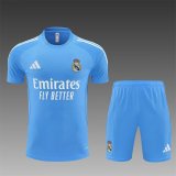 Real Madrid Baby Blue 1:1 Quality Training Jersey（A-Set）25/26