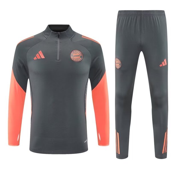 Bayern Munich Dark Grey 1:1 Quality Training Jersey 25/26