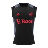 24/25 Manchester United  Black 1:1 Quality Training  Vest（A-Set）