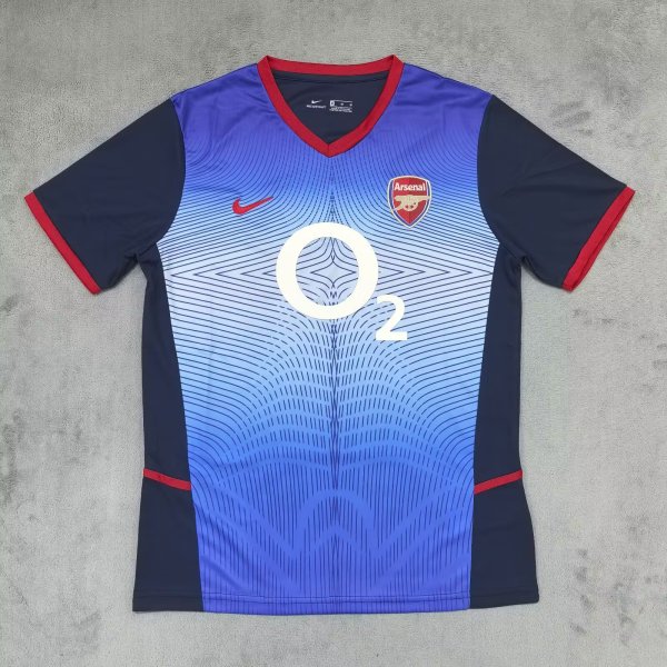 Arsenal Away 1:1 Quality Retro Soccer Jersey 2002/2004