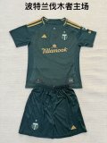 Portland Timbers Home Kids 1:1 Quality Soccer Jersey 25/26