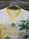 Inter Milan Training Clothing  White Fans 1:1 Quality Soccer Jersey 24/25