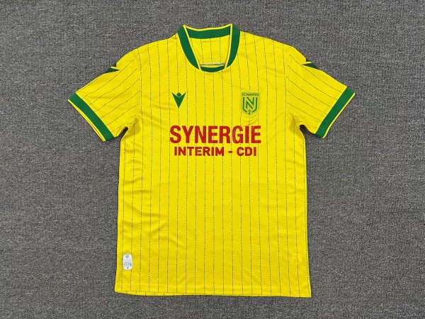 Nantes Home Fans 1:1 Quality Soccer Jersey 25/26