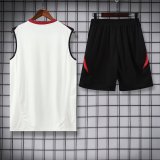 25/26 Manchester United  White 1:1 Quality Training  Vest（A-Set）