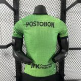Atletico Nacional Medellin  Third Green Player 1:1 Quality Soccer Jersey 25/26