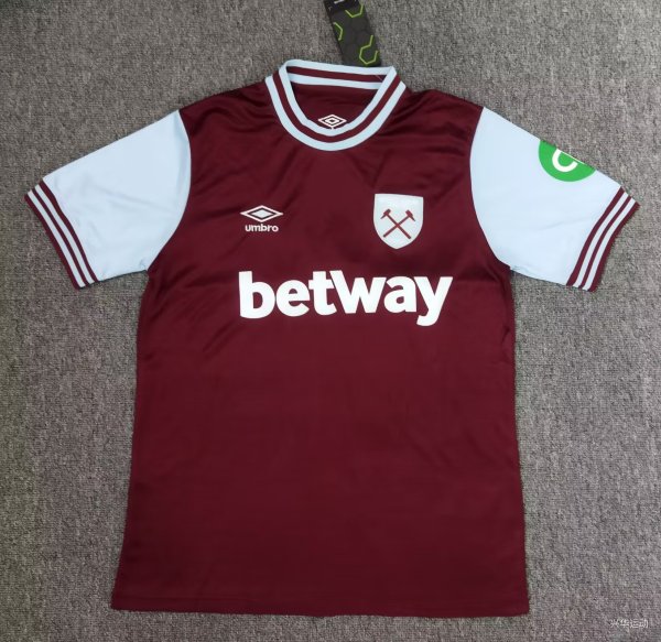 West Ham United Home Fans 1:1 Quality Soccer Jersey 24/25