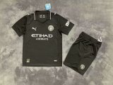 Manchester City Special Edition Black  Adult Kits 1:1  Quality  Soccer Jersey 25/26（成人套装）