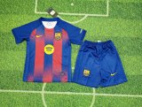 Barcelona Home  Kids Kits 1:1 Quality Soccer Jersey 25/26