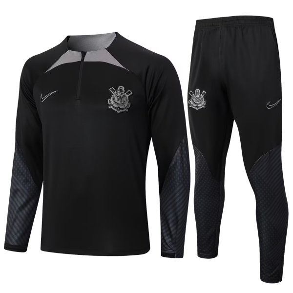 Corinthians Training Black 1:1 Quality Training Jersey 24/25