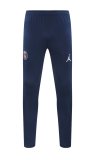 Paris Hooded long sleeved Blue 1:1 Training suit 24/25