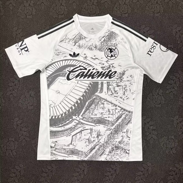 Club America Away Fans   1:1 Quality Soccer Jersey 25/26