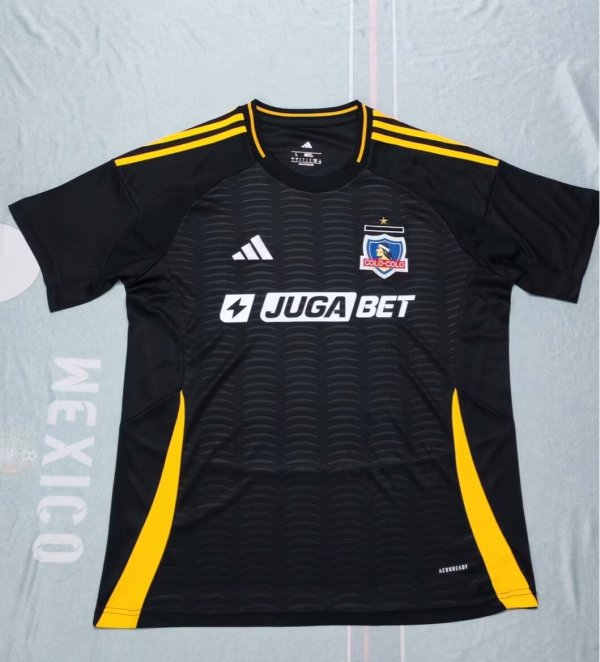 Colo Colo Away Black Fans 1:1 Quality Traning Jersey 25/26