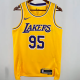 Lakers TOSCANO #95 Yellow 1:1 Quality NBA Jersey 24/25