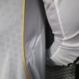 25/26 Real Madrid Home Long sleeve Player 1:1 Quality Soccer Jersey