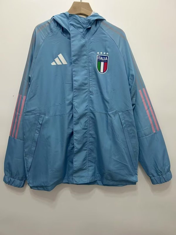 Italy Blue Windbreaker 24/25