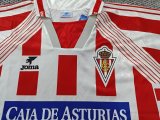 Sporting de Gijon Home  Fans Retro  1:1 Quality Soccer Jersey 1994/1995