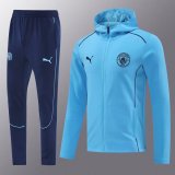 Manchester City Hooded Long Sleeved  1:1 Training suit 24/25