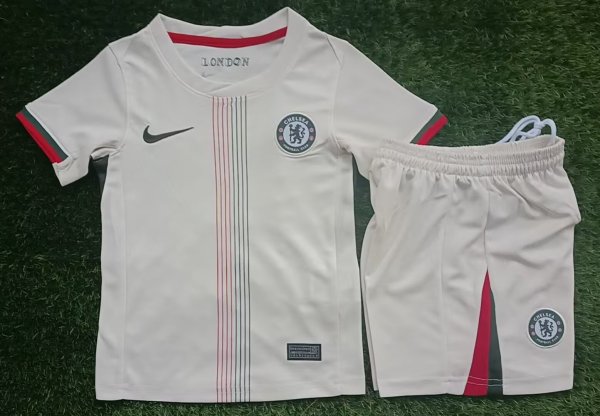25/26 Chelsea  Away Kids Kits 1:1 Quality Soccer Jersey